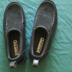 Lands end black shoes